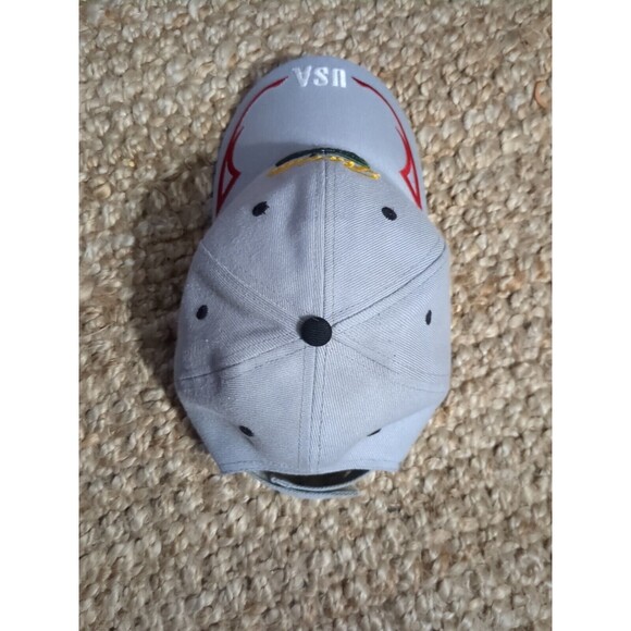 University Of Florida Gators USA Strapback Hat Cap Gray/Red/Green - Picture 4 of 7